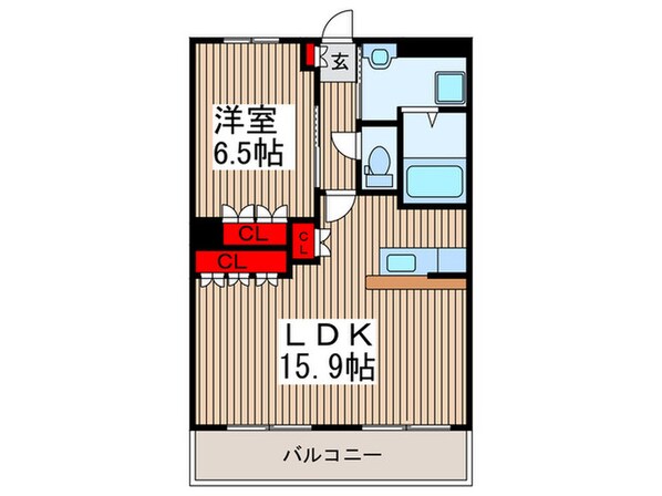 ア・ピアチェーレの物件間取画像